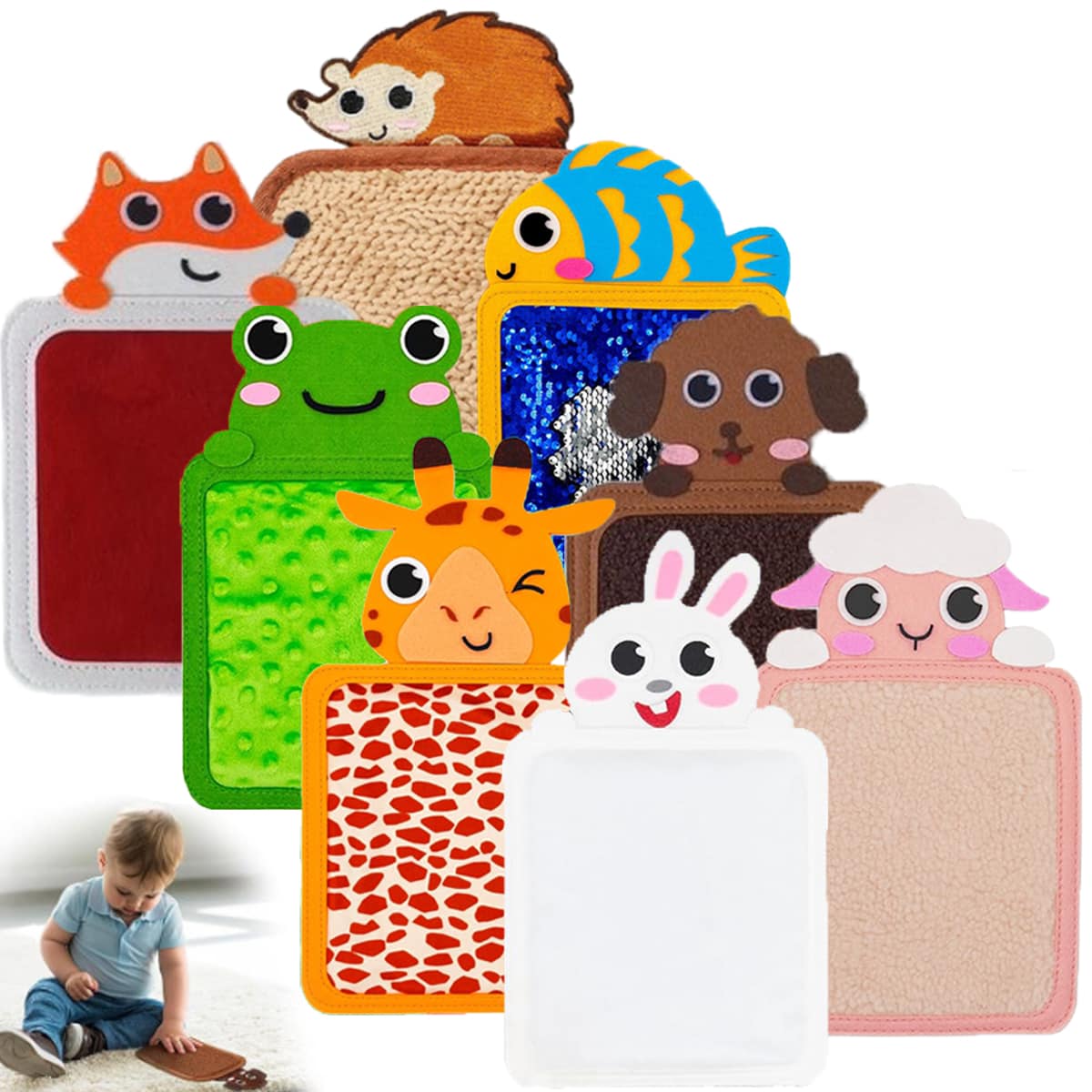 Montessori Animal Themed Sensory Mat