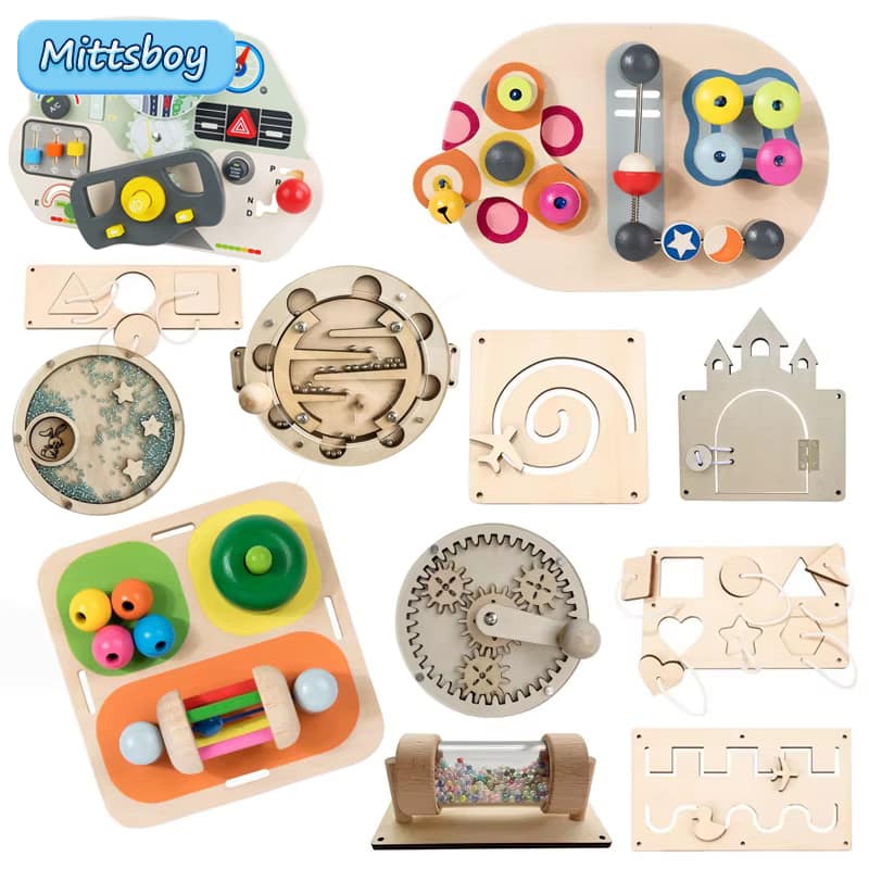 Montessori Busy Board Accessories - Image 4